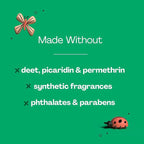 Hello Bello Mosquito Repellent Spray, with Natural Lemongrass, Cedarwood, Citronella, and Peppermint Oils, 5oz Can