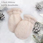 Zsedrut Baby Boys Winter Glove Warm Toddler Infant Girls Mittens Fleece Lined Gloves 1-7 Years