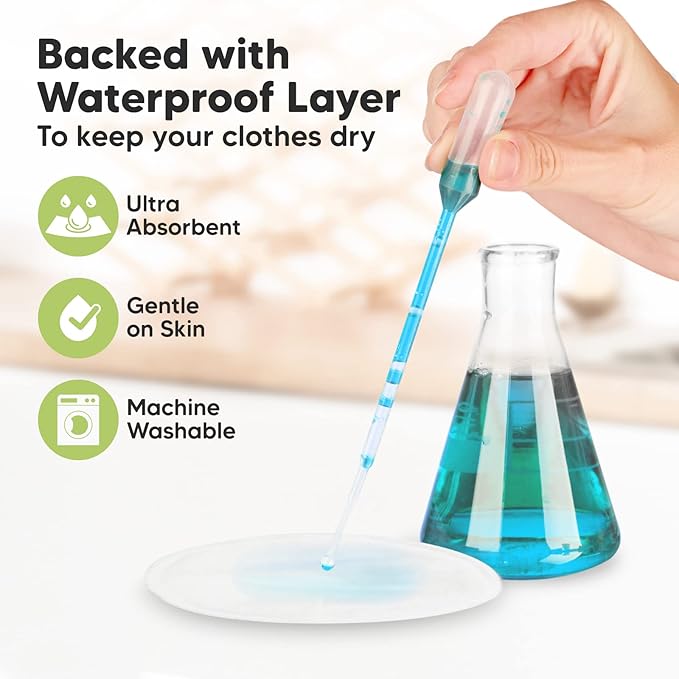 Organic Nursing Pads - 14 Washable Viscose Derived from Bamboo Breastfeeding Pads, Wash Bag, Reusable Breast Pads for Breastfeeding, Nipple Pads for Breastfeeding Essentials(Pastel Touch, XL 5.5")