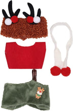 Christmas Clothes for 15/17cm Dolls(NO Doll) - Outfit for with Accessories Suit - Clothes Set for Dolls Dress Up