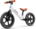 Ridego 12 or 14 Inch Balance Bike for Kids 2-6 Year Old,Lightweight Kids Bike with Adjustable Seat, Push Bicycle with Air Rubber Tires，Ride-on Toys Birthday Gift