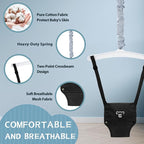 G TALECO Gear Baby Jumper with Stand,Baby Bouncer,Easy Set-Up,Baby Exerciser for Active Babies,Suitable for Indoor and Outdoor, Black (Water Mat Include)