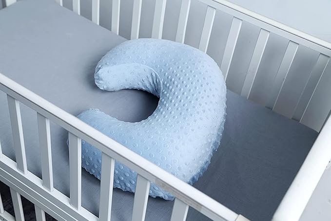 Nursing Pillow for Breastfeeding, Breast Feeding Pillows for Mom, Nursing Pillows for Newborn Baby Support, Nursing Pillow and Positioner with Removable Cover
