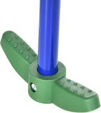 Outsunny Swing Set for Backyard, 5 in 1 Heavy-Duty A-Frame Stand Outdoor Playset for Kids with 29.5" Saucer Swing, Slide, Seesaw, Glider, Swing Seat, Blue