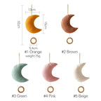 Baby Travel Toy with Music Box - Brahm's Lullaby Pull Musical Toy, Baby Mobile Crib Bed Bell Toy for Carriers and Cribs