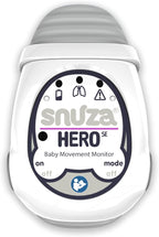 Snuza Hero Baby Monitor: Alerts When No Movement Detected, Gentle Vibration Pre-Alerts, Attaches to Diaper, No WiFi/Bluetooth, Medical Grade Material. Safer Sleep for Babies, Better Sleep for Parents.