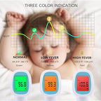 Digital Thermometer for Adults and Kids, No Touch Forehead Thermometer for Baby, 2 in 1 Body Surface Mode Infrared Thermometer with Fever Alarm and Instant Accuracy Readings