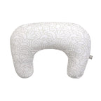 Boppy Nursing Pillow - Ergonomic Bottle & Breastfeeding Pillow with High, Firm, Large Area, Water-Repellent Cushion with Washable Cover; Baby Safety Alliance Verified - Cream Retro Squiggles