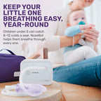 Dr. Noze Best - NozeBot | Electric Baby Nasal Aspirator | Hospital Grade Suction | Nose Sucker and Nasal Vacuum | Safe for Infants and Toddlers (Mild to Severe Congestion - The Original NozeBot)