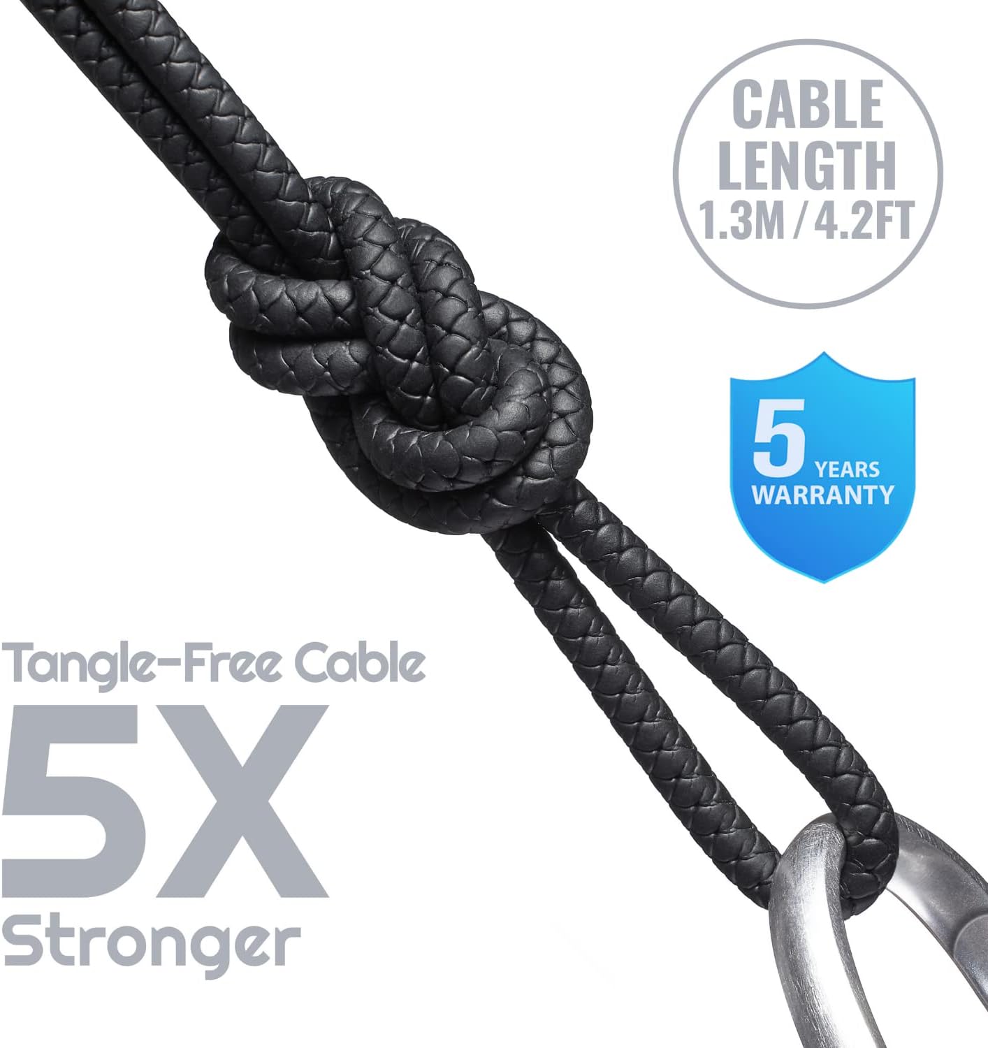 LUDOS Ultra Wired Earbuds in-Ear Headphones, 5 Years Warranty, Earphones with Microphone, Noise Isolating Ear Buds, Memory Foam for iPhone, Samsung, School Students, Kids, Women, Small Ears - Black