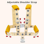 Toddler Leashes + Anti Lost Wrist Link for Kids, 4 in 1 Kid Harness Backpack Leash for Girls Boys, Reflective Kids Anti Lost Leash Cute Baby Harness Belt Strap Foldable Child Safety Leash for Park Zoo