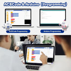 Robotics for Kids Ages 12-16，Bionic Biped Robot Kit for Arduino ESP32, STEM Science Kits, Cool Engineering Building Toys, Science Coding Kit for 12+ Boys Girls Teens and Adults Unique Gifts