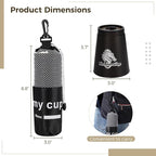 yeesport 12 Pcs Sport Stacking Cups, Sport Training Game for Challenge Competition, Plastic Stacking Cups, Classic Family Game for Kids and Adults, Black