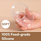 NCVI Manual Breast Pump for Breastfeeding Small Nipple, 20mm Silicone Soft Flange Single Hand Held Pump Breast Milk 4oz, BPA-Free with Two Kinds of Suction Adjusted Suitable for 17/18/19/20mm Nipples