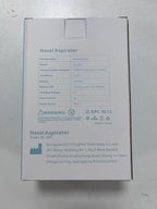 Nasal Aspirator (BC-025) for Baby, 2 in 1 Rechargeable Electric Baby Nose Suker with Sprayer, 70KPA Snot Sucker for Baby with 5 Suction Levels, Type-C Charging with Music and Soothing Light