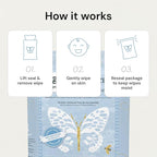 Grab Green Baby Witch Hazel Soothing Wipes, 32 Wipes, Dreamy Rosewood Scent, Plant and Mineral Based, Biodegradable, Soothe Common Skin Irritations Such as Diaper Rash, No Alcohol, Packaging May Vary