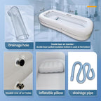 Medical Inflatable Bathtub,Inflatable Bed Bath,Medical PVC Bedside Shower Bathtub Kit,Bed Baths for The Disabled,Suitable for Disabled People, Elderly Pregnant Women, Etc