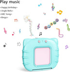 Lapare Spanish and English Bilingual Audible Flash Cards Toy with Music for Toddlers 1 2 3 4 5, Learn Spanish and English for Kids, Niñas, Niños, Bebes