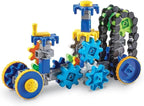 Learning Resources Gears! Gears! Gears! Treadmobiles Building Set, STEM Toys, Develops Early Engineering Skills, 108 Pieces, Ages 5+