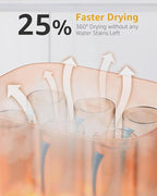 Baby Bottle Sterilizer, HAUTURE Bottle Sterilizer and Dryer, One-Dial Control Electric Steam Bottle Sanitizer for Baby Stuffs, Baby Bottles & Breast Pump Accessories