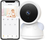 ARENTI Baby Camera Monitor, 2K/3MP WiFi 6, Smartphone App, Super Night Vision, Crying Detection, Auto Tracking, Temp&Humidity Sensor, Cloud&SD Card Storage (D3)
