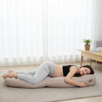 Inflatable Pregnancy Pillow - Full Body Maternity Airbed with Belly/Head Hole, Relieves Back Pain- Pregnancy Belly Pillow- Comfortable Support for Pregnant Women