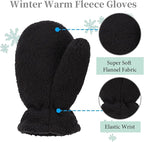 Zsedrut Baby Boys Winter Glove Warm Toddler Infant Girls Mittens Fleece Lined Gloves 1-7 Years