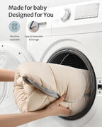 Blissful Diary Shell Baby Play Gym Mat, Softer & Enlarged Tummy Time Mat w 6 Detachable Toys for Sensory & Motor Skill Development, Activity Mat for Newborn Essentials Shower Gift, Boho Ocean Theme