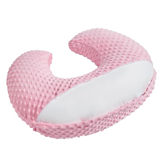 Nursing Pillow for Breastfeeding, Breast Feeding Pillows for Mom, Nursing Pillows for Newborn Baby Support, Nursing Pillow and Positioner with Removable Cover