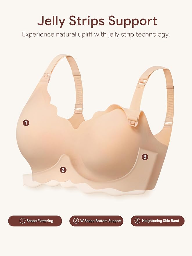 Angelhood Nursing Bras for Breastfeeding Ultra Comfort Seamless Maternity Bra Pack Wireless Pregnancy Bralette Bra Extender