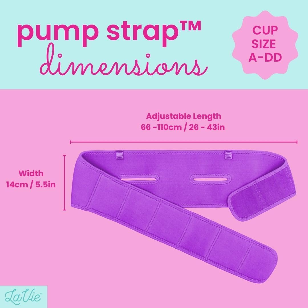 Pump Strap Hands-Free Pumping Bra, Breast Pump Bra for Breastfeeding Pumps for Women, Hands Free Pumping Bustier