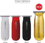 Red by Kiss Hair Clipper, Mini Cordless Hair Trimmer, Long Lasting Hair Cutting Kit, USB-C Rechargeable Haircut Beard Trimming Clippers for Men Women Kids, Portable Grooming Kit