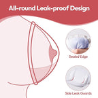 NCVI Disposable Ultra-Thin Nursing Pads 110 Count, Highly Absorbent Breast Pads for Leaking Milk, Breathable Nipple Pads for Breastfeeding, Soft and Stay Dry, Essentials for Nursing Moms