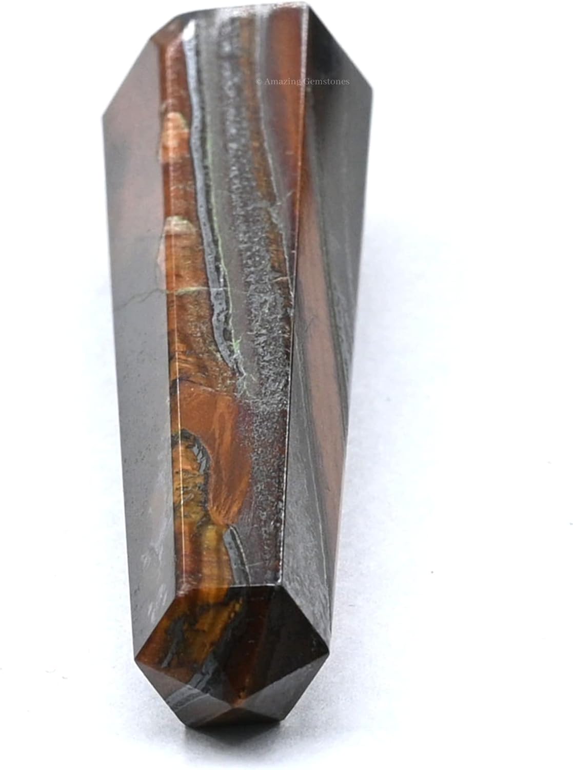 Amazing Gemstone Red Tiger Eye Crystal Towers - Natural Healing Crystal Point Obelisk for Reiki Healing and Crystal Grid (2 Inch to 3 Inch)