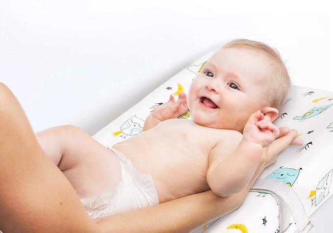 Stretchy Changing Pad Covers BROLEX Changing Table Cover for Baby Boys Girls,2 Pack Jersey Knit,Arrow & Owl