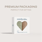 Comfy Cubs Muslin Burp Cloths 20" x 10", Pack of 6 - Large, 6-Layer, Ultra Absorbent 100% Cotton for Baby Drool and Messes - Soft, Safe & Gentle Baby Burp Cloths Set for Boys & Girls - Multi