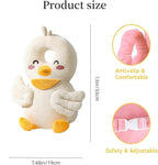 Baby Walker Head Protector Backpack Wear,Toddler Adjustable Baby Head Protection Backpack for Safety Baby Learning Walking Crawling (Rabbit A)