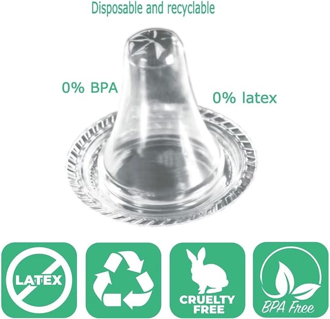 200 Counts Ear Thermometer Probe Covers/Refill Caps/Lens Filters for All Braun ThermoScan Models and Other Types of Digital Thermometers Disposable Covers (200 Counts)