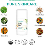 Mambino Organics Little Bottoms Diaper Balm, New & Improved Ointment Rash Cream for Diaper Rash, Calendula - Oatmeal, Cruelty-Free, 0.63 Ounces