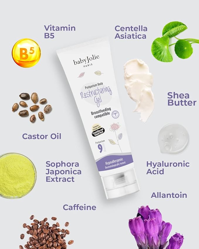 Baby Jolie Stretch Mark Cream for Pregnancy | Triple Action Lotion for Stretch Mark Prevention (Set)