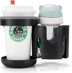 Accmor Universal Cup Holder, Stroller Cup Holder, 360° Rotatable Large Caliber Designed Bottle Holder for Stroller, Bike, Wheelchair, Walker, Scooter