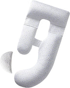 Pregnancy Pillows for Sleeping, SEEDNUR Full Body Maternity Pillow with Removable Cover, U-Shaped Detachable Pregnancy Body Pillow Support for Back, Legs, Belly & HIPS, Pregnancy Pillow to Reduce Pain