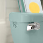 Ingenuity My Size Potty Pro in Green, Infant Potty Training Toilet, Lifelike Flushing Sound, for Ages 18 Months, Up to 50 Pounds