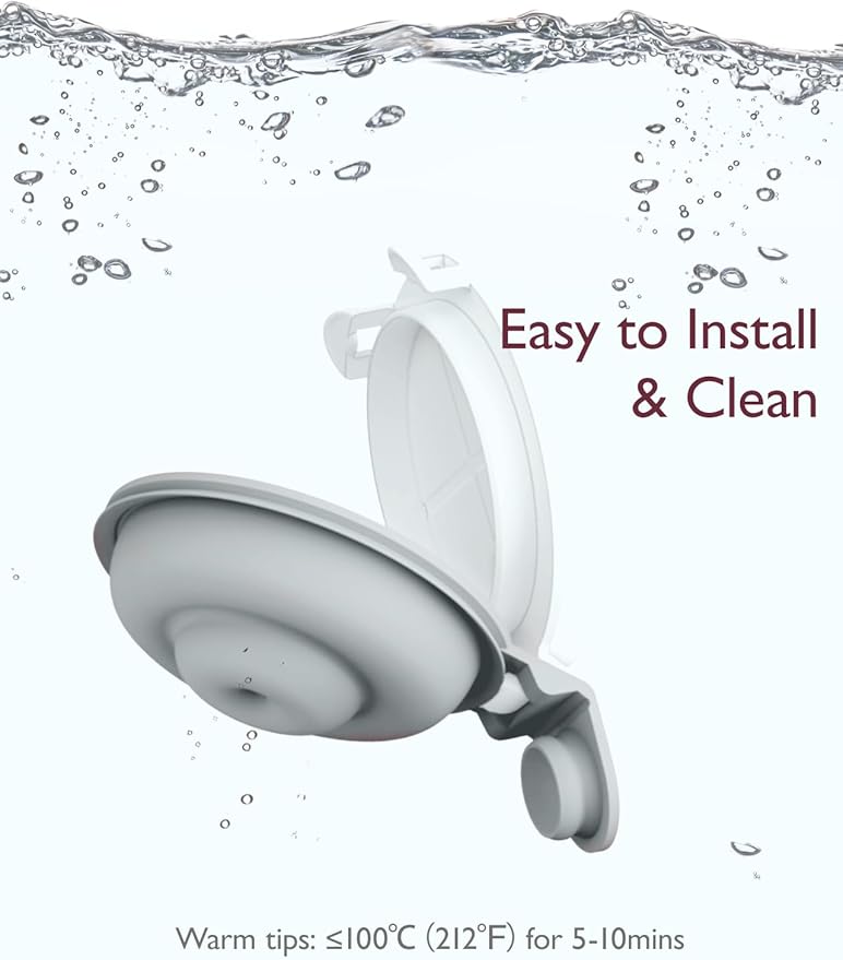 Momcozy Original Replacement Accessories for Upgraded Mobile Flow | Upgraded M9,Original Upgraded M9 Breastfeeding Parts,Double-Layed Diaphragm,2 Pack