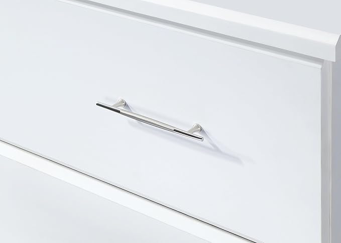 Storkcraft Brookside 4 Drawer Dresser (White) – GREENGUARD Gold Certified, Nursery Dresser for Kids Bedroom, Chest of Drawers