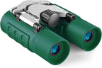 Obuby Real Binoculars for Kids Gifts for 3-12 Years Boys Girls 8x21 High-Resolution Optics Compact Toy Binocular for Bird Watching,Travel, Camping