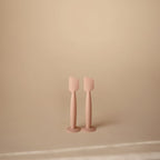 mushie Diaper Cream Applicator Soft Silicone with Suction Base (Blush)