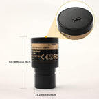 Swift SW380B Binocular Compound Microscope with 1.3MP Camera and 5 Prepared Slides+5 Blank Slides, 40X-2500X,Mechanical Stage