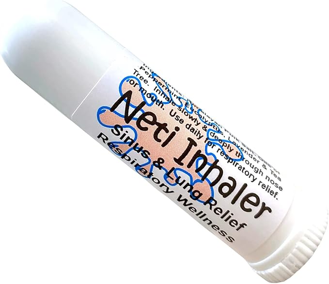 Urban ReLeaf NETI Salt Air Relief INHALER! Fast Relief. Soothing Sinus & Lung, Himalayan Salt & Botanicals! Respiratory Wellness. Healing Aromatherapy. Energizing! 100% Natural, Vegan, Made in the USA