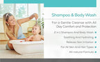 Shampoo & Body Wash (Tropical Fusion), 2-in-1 Natural Formula for Newborns, Toddlers and Kids, 12 oz